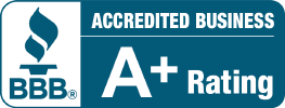 BBB A Rating award badge