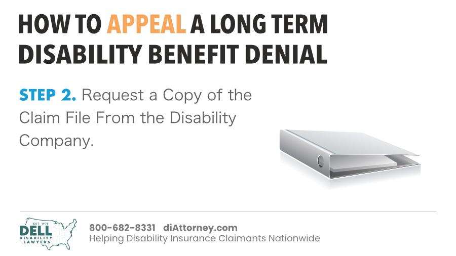 Request A Copy Of The Claim File From The Disability Company