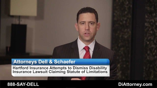 Hartford Insurance attempts to dismiss disability insurance lawsuit claiming Statute of Limitations