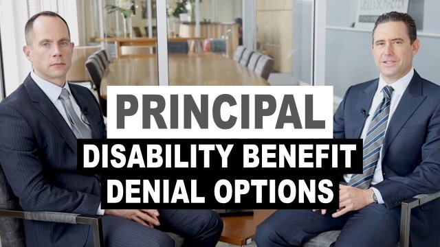 Principal Disability Benefit Denial Options