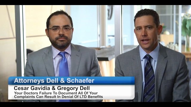 Your Doctors Failure to Document All of Your Complaints Can Result in Denial of LTD Benefits