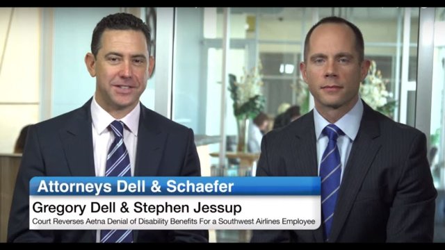 Court reverses Aetna denial of disability benefits for a Southwest Airlines employee