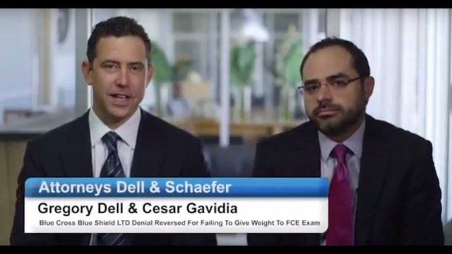 Blue Cross Blue Shield LTD Denial Reversed For Failing To Give Weight To FCE Exam