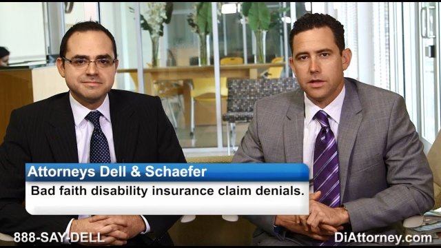 Bad Faith Disability Claim Denial and Lawsuits