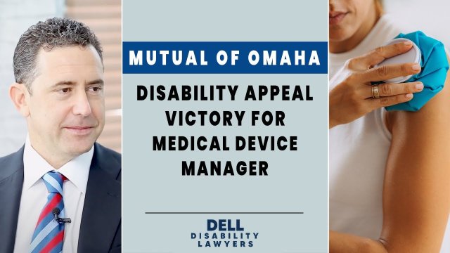 Medical Device Manager With Shoulder Injury Wins Mutual of Omaha Disability Benefit Appeal
