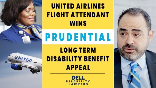 United Airlines Flight Attendant Wins Prudential Long Term Disability Benefit Appeal
