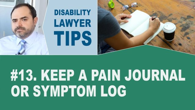 Why Keeping a Pain Journal Matters in Your Disability Claim