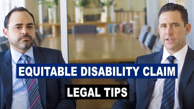Equitable Disability Claim Benefits Overview and Legal Tips