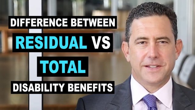Difference Between Residual vs Total Disability Benefits