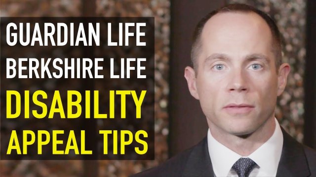 Berkshire Life - Guardian Life Disability Appeal Tips for Disability Insurance Denials