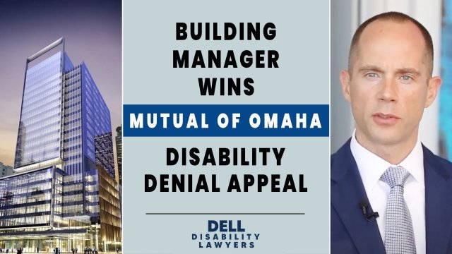 Mutual of Omaha Disability Benefit Denial Reversed for Building Manager with Back Disorders
